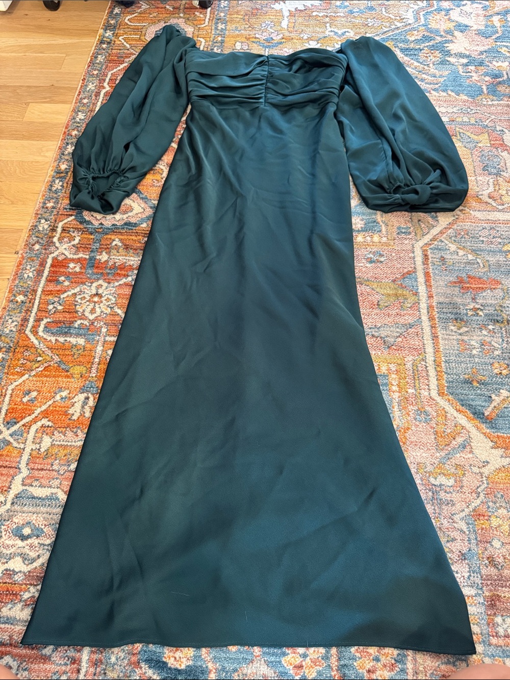Shona Joy Long Sleeve Midi Dress